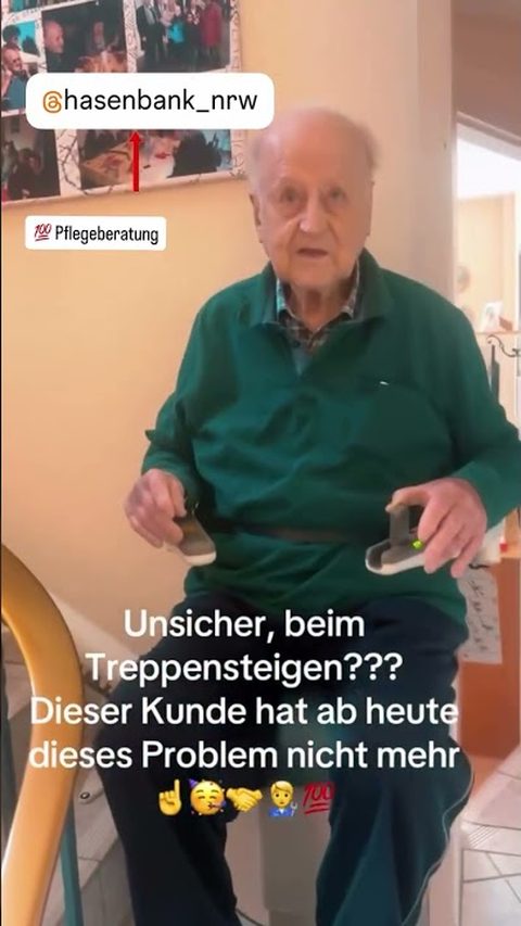 Vorschaubild: Unsicher beim Treppensteigen? Nicht mehr.